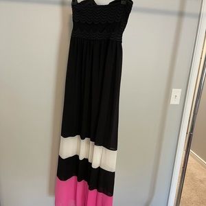 MAXI DRESS - MULTICOLORED